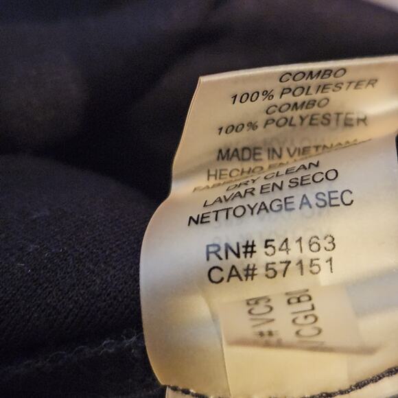 Vince Camuto Black Bodycon Dress Size 4 - Picture 4 of 5